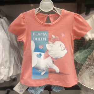 تیشرت شلوارک دخترانه طرح گربه