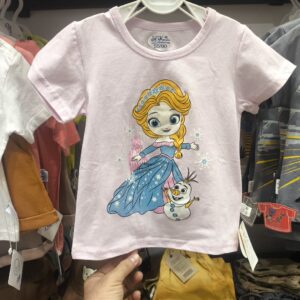 تیشرت شلوارک طرح سیندرلا