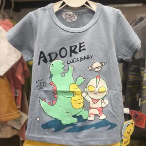 تیشرت شلوارک طرح دایناسور