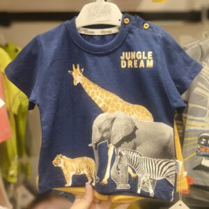 تیشرت شلوارک طرح حیوانات جنگل