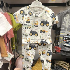 تیشرت شلوار پسرانه طرح تراکتور