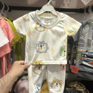 تیشرت شلوار طرح شیر و حیوانات مختلف