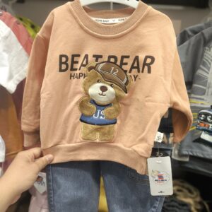 بلوز شلوار طرح خرس کلاه دار