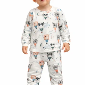 بلوز شلوار طرح بالون شکلکی