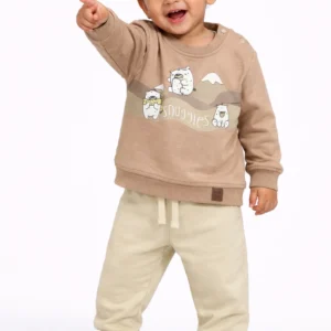 بلوز شلوار پاییزه و زمستانی طرح خرس های قطبی