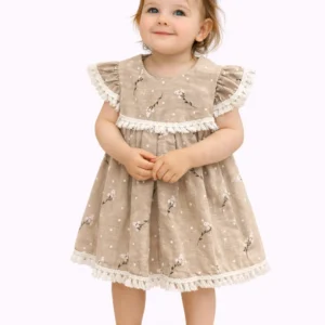 پیراهن طرح دسته گل