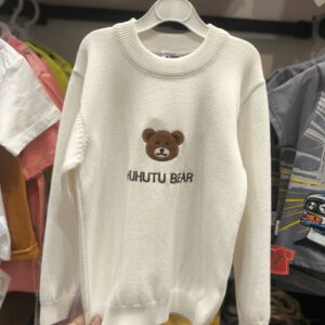 پیراهن پاییزه و زمستانی طرح خرسی