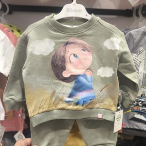 بلوز شلوار طرح دختر