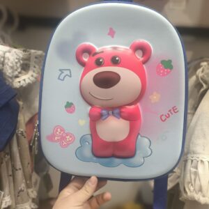 کوله پشتی طرح خرس توت فرنگی