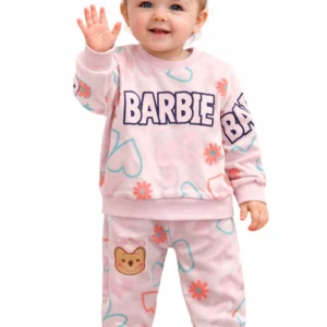 بلوز شلوار طرح barbie